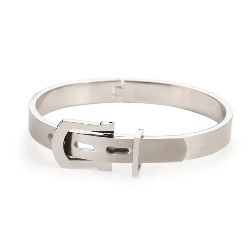 Belt Buckle Bangle - Picture 3 of 3
